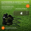 ECD Germany Campingstuhl faltbar für 2 Personen Khaki Produktbild-Vorschau 3
