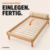 WOLKENLAND Lattenrost 90 x 200 cm | 23 Latten | Massivholz Produktbild-Vorschau 8