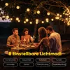 salcar Lichterkette 5m solarbetrieben 8 Modi IP44 Produktbild-Vorschau 5