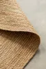 Dywan okrągły do salonu jutowy 200cm, naturalny beżowy Podgląd zdjęcia produktu 13