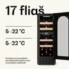Klarstein vinotéka, slim, 2 zóny, sklenené dvere, UV Náhľad obrázku produktu 3