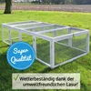 zooprinz Auslaufgehege Rabbit Run | Weiß | 100x48x181cm Produktbild-Vorschau 2