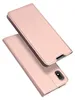 A pink flip case for a smartphone is shown from a diagonal angle. Produktbild-Vorschau