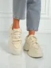 Damen-Sneakers Athenia beige aus  mit 6,5 cm Plateau, Größe Produktbild-Vorschau 8