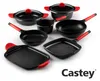 Castey 2-I28 Koekenpan + grillpan, 28 cm maximale diameter, Productafbeelding-voorbeeld 6