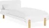 Homestyle4u Holzbett 90x200 Kinderbett mit Lattenrost Weiß Produktbild-Vorschau 2
