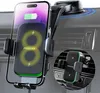 A smartphone wireless charger mounted on a car dashboard. Podgląd zdjęcia produktu