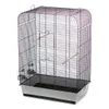 Cage pour oiseaux Duvo+ Nina, gris/noir Voir les images du produit 1