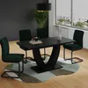 Esstisch Vicco Fenaro Schwarz 120 x 80 cm ausziehbar, Model Produktbild-Vorschau 3