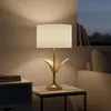 Lampada da tavolo Relaxdays, base a foglia di palma, Anteprima dell’immagine prodotto 2