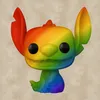 Disney - Stitch Pride Rainbow 1045 - Funko Pop! - Vinyl Produktbild-Vorschau 4