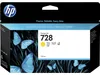 HP 728 130 ml Yellow DesignJet Ink Cartridge Cartuccia Anteprima dell’immagine prodotto 1