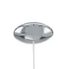 Hängeleuchte, Glas gestreift, Stahl, Chrom, 39 cm Produktbild-Vorschau 13