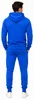 Herren Jogginganzug einfarbig 100% BW 586 Blau S Produktbild-Vorschau 4