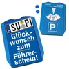Glückwunsch zum bestandenen Führerschein Parkscheibe mit 2 Produktbild-Vorschau 2