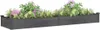 vidaXL Zvýšená posteľ s vložkou sivá 240x60x25 cm masívne Náhľad obrázku produktu 3