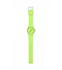 A bright green Casio watch is displayed vertically against a white background. Produktbild-Vorschau