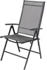 Garten Klappstuhl Metall - Textilen Anthrazit 7 Positionen Produktbild-Vorschau