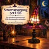 Gothic-Nachtlicht in Hexenhutform, Halloween-Tischlampe aus Produktbild-Vorschau 5