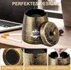Ashtray with Lid (10 x 9 x 10 cm) - Ashtray for Outdoors, Produktbild-Vorschau 6