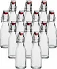 gouveo 12er Set Glasflaschen 250 ml rund mit Produktbild-Vorschau 1