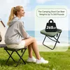 Opklapbare kruk - Campingkruk met draagtas - 31 x 31 x 28 Productafbeelding-voorbeeld 4
