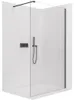 Douchewand Walk-in Onyx Cube L/P - 8 mm - vierkante steun - Productafbeelding-voorbeeld 2