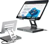 Reagle Tablet Ständer mit Docking Station Hub HDMI PD USB C Produktbild-Vorschau 1