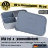 Brotdose Kinder Edelstahl mit Einsatz, BPA frei, Lunchbox, Produktbild-Vorschau 2