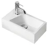 Gäste WC Waschbecken SOHO aus Mineralguss für Wandmontage Produktbild-Vorschau 3
