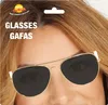 Polizei Sonnenbrillen Spiegelglas Karneval Accessoire Produktbild-Vorschau 6