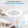 30W Deckenventilator mit Beleuchtung und Fernbedienung, Produktbild-Vorschau 11