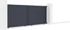 Schiebetor aus aluminium 4m EIGER H.140cm grau Produktbild-Vorschau 4