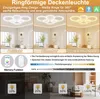 LARS360 Moderne Deckenlampe 96W mit Fernbedienung - Produktbild-Vorschau 7
