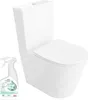 LAVITA NEPTUN Toilette Komplett Sett Keramik | Spülrandlose Produktbild-Vorschau 16