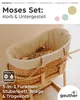GEUTHER Moses Set Beige | Korb & Untergestell | Babywiege & Produktbild-Vorschau 2
