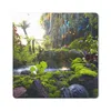 MuchoWow® Mauspad Mousepad Tropischer Wasserfall 20x20 cm - Produktbild-Vorschau 1