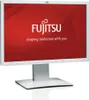 A Fujitsu computer monitor is displayed on a white surface with a white background. Produktbild-Vorschau