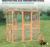 Wiltec Freilaufgehege Katzen 168 x 82 x 166,5 cm mit 6 Produktbild-Vorschau 6