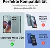 Collage showing a phone case's compatibility with different Motorola models. Produktbild-Vorschau