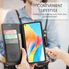 Oppo A78 4G Hülle, Leder Brieftasche Kartenfach Schutzhülle Produktbild-Vorschau 4