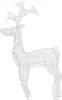 A white wireframe reindeer decoration. Náhled obrázku produktu
