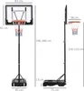 HOMCOM Basketballständer höhenverstellbar Basketballanlage Produktbild-Vorschau 3
