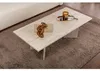 Tafel SABIN, travertin-look, melaminepanelen, rechthoekig, Productafbeelding-voorbeeld 2