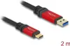 Delock USB-Kabel - 24 pin USB-C (M) zu USB Typ A (M) Produktbild-Vorschau 2