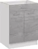röe-furniture Küchenunterschrank Graubeton Betonoptik Produktbild-Vorschau 1