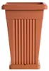 Pot de fleurs - PIRAMIDE - 40 x 40 cm - Terracotta Voir les images du produit 7