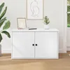 vidaXL Casetta per gatti bianca 85 x 55 x 50,5 cm Materiale Anteprima dell’immagine prodotto 4
