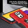 Redmi Note 9 Hülle, Dual Layer Robuste Rüstung Ringhalter Produktbild-Vorschau 2