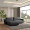 Masseno Ecksofa TURIN P mit Schlaffunktion L-Form, Sofa mit Produktbild-Vorschau 1